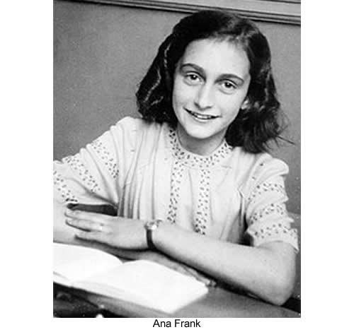 El diario de Ana Frank, de 15 años, conmueve al mundo después de la guerra como documento auténtico del destino de los judíos